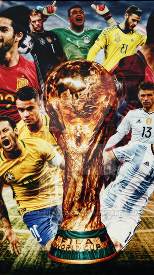 Fifa World Cup Trophy Hd Wallpaper