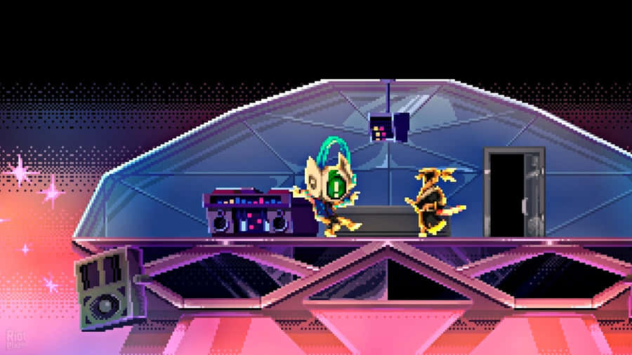 Fight Your Way To The Future In Katana Zero Wallpaper