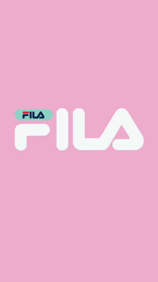 Fila Pink Background Wallpaper