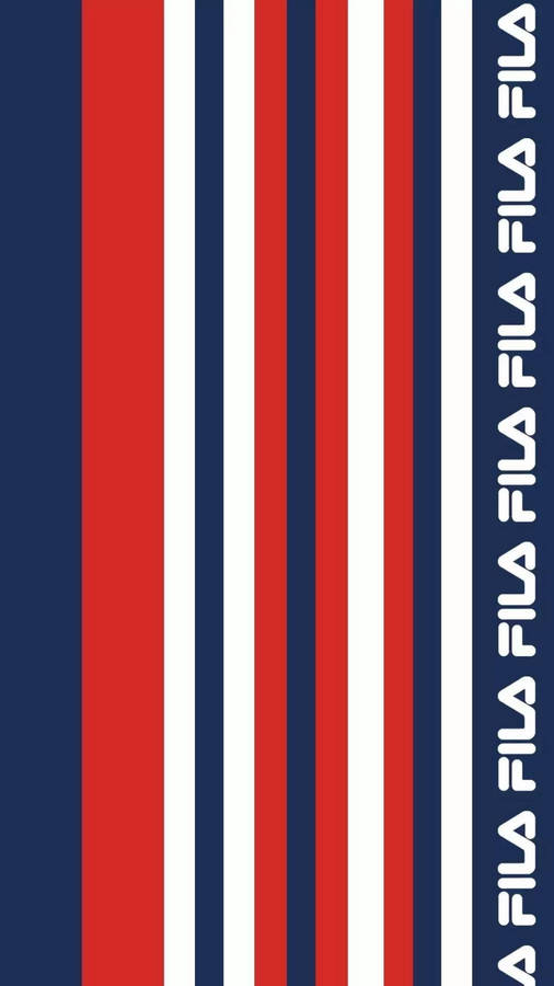 Fila Vertical Stripes Wallpaper