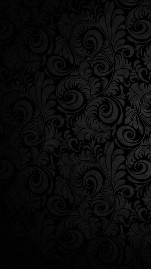 Filigree Samsung Black Wallpaper