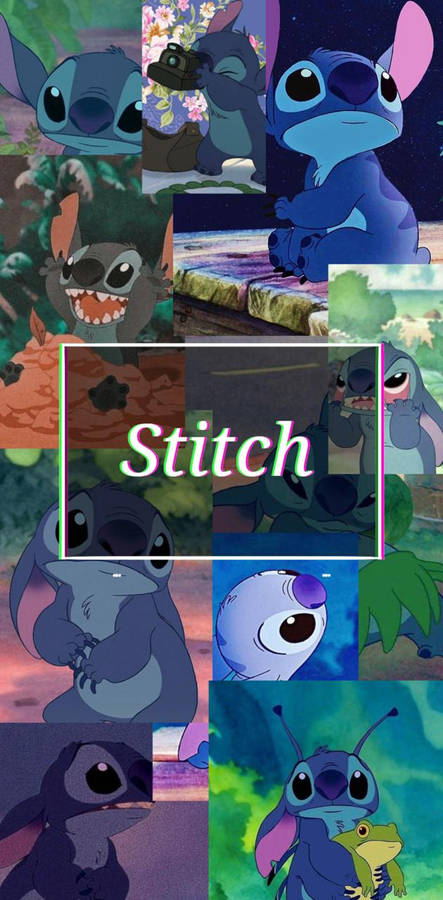 Film Screenshots Of Stitch Collage Wallpaper