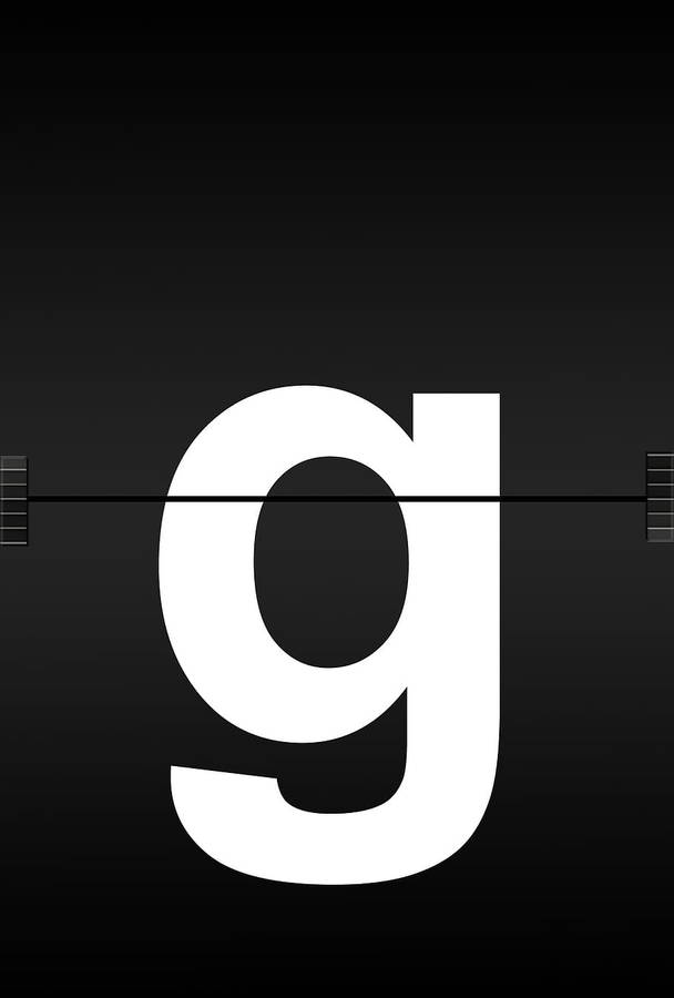 Film Style Small Letter G Wallpaper