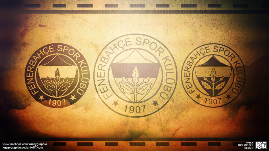 Film Texture Fenerbahce Wallpaper