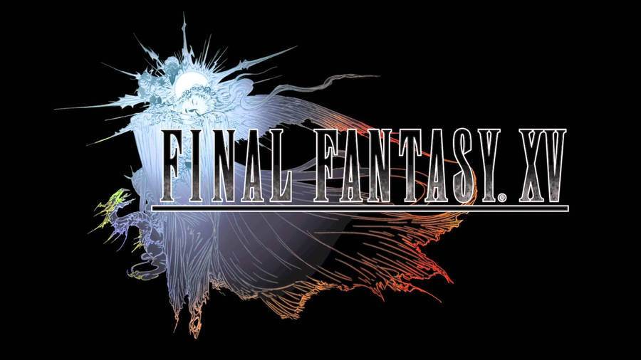 Final Fantasy Xv Logo Wallpaper