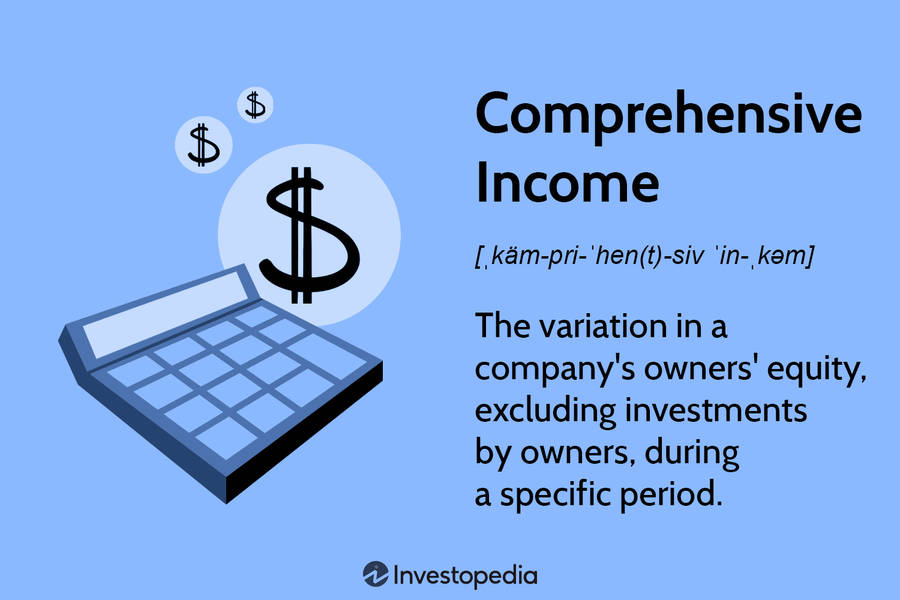 Financial Data Analysis For Comprehensive Income Wallpaper