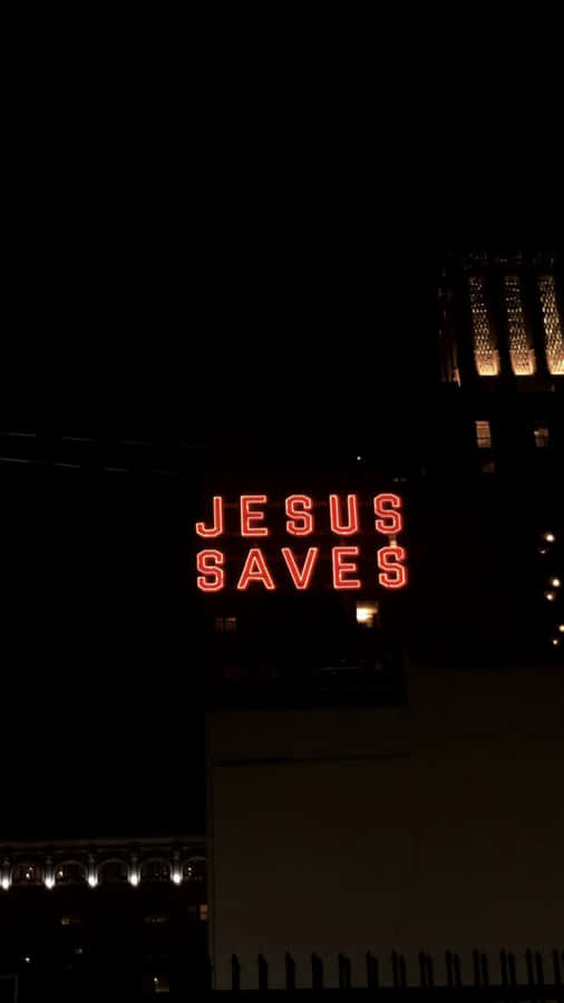 Find Salvation And Self-healing With Jesus. Wallpaper