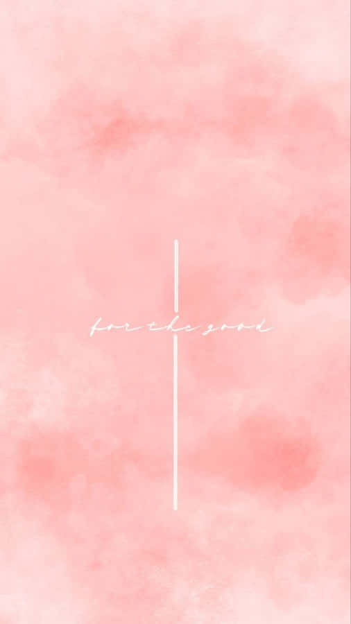 Find Strength And Comfort With This Beautiful Silver Cross Necklace Wallpaper