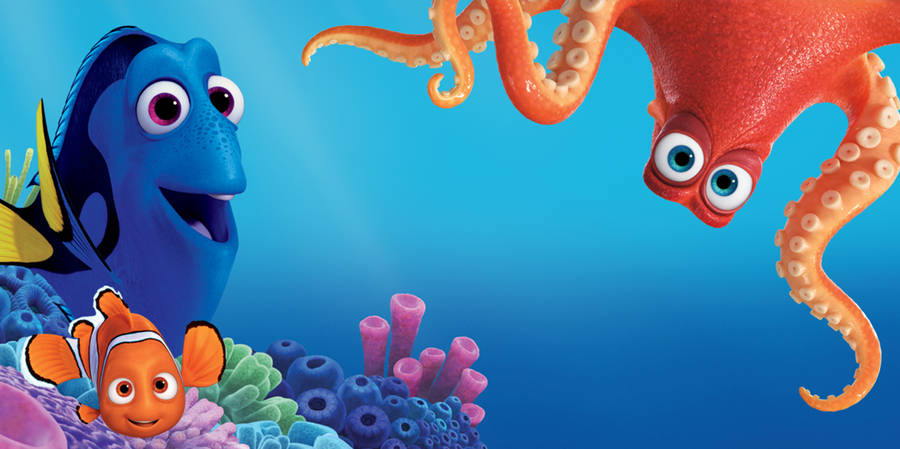 Finding Dory Hank Nemo In Ocean Wallpaper