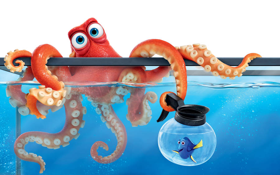 Finding Dory Hank Saves Dory Wallpaper