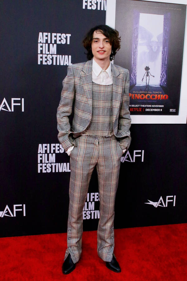 Finn Wolfhard At Afi Festival Wallpaper