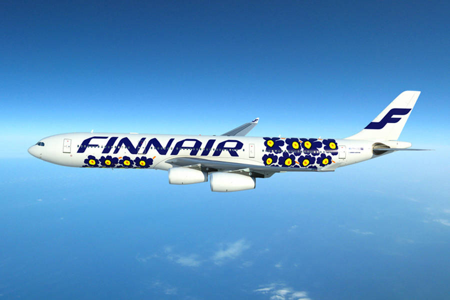 Finnair F Logo Wallpaper