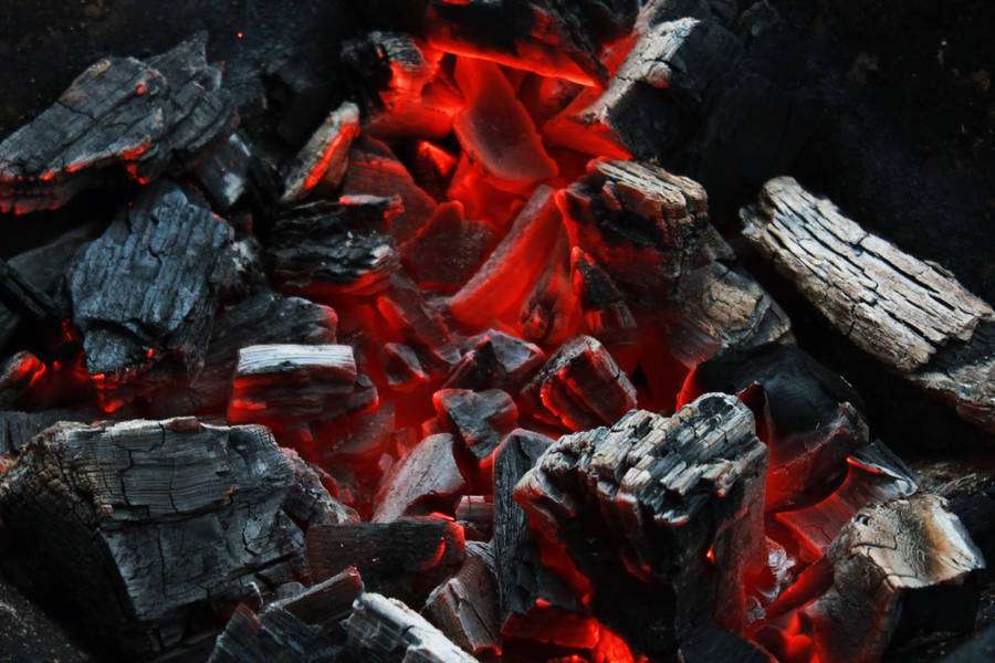 Fire And Coals Wallpaper