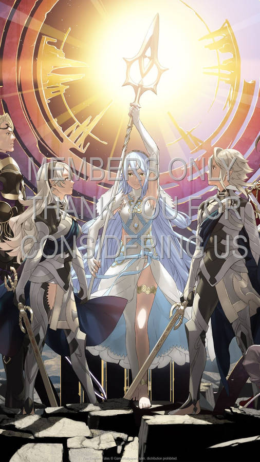 Fire Emblem Azura And Her Knights Wallpaper