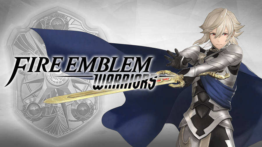 Fire Emblem Warriors - Character Shot Of Male Corrin In Action Wallpaper