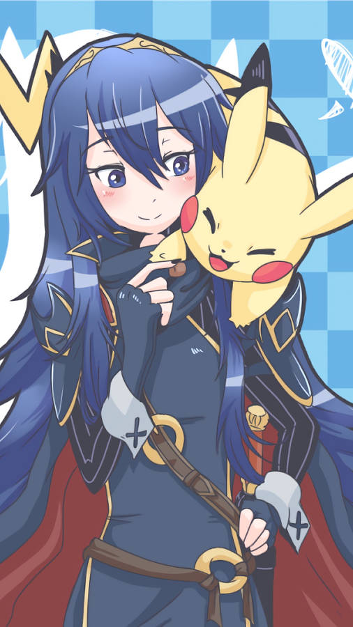 Fire Emblem Warriors Lucina And Pikachu Wallpaper