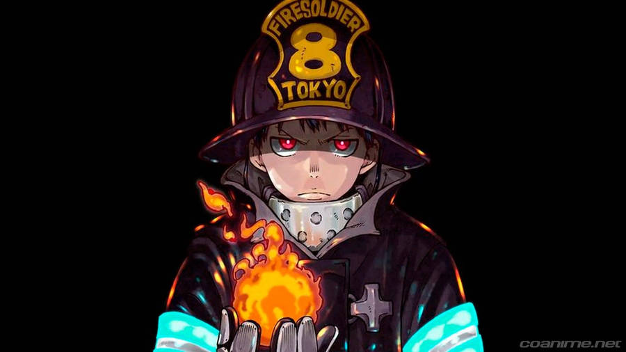 Fire Force Company 8 Shinra Wallpaper