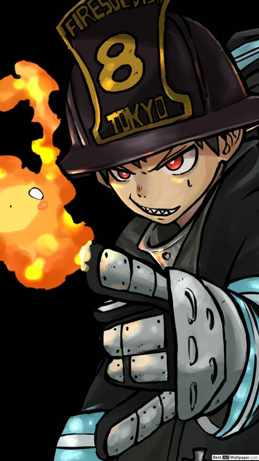 Fire Force Shinra Kusakabe Wallpaper