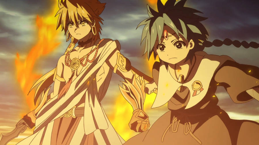 Fire Magi The Kingdom Of Magic Wallpaper