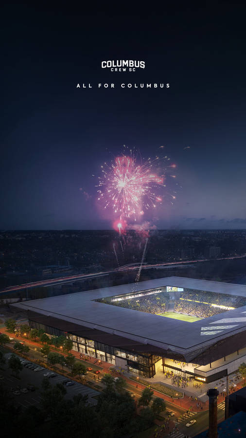 Fireworks Above The Columbus Crew Wallpaper