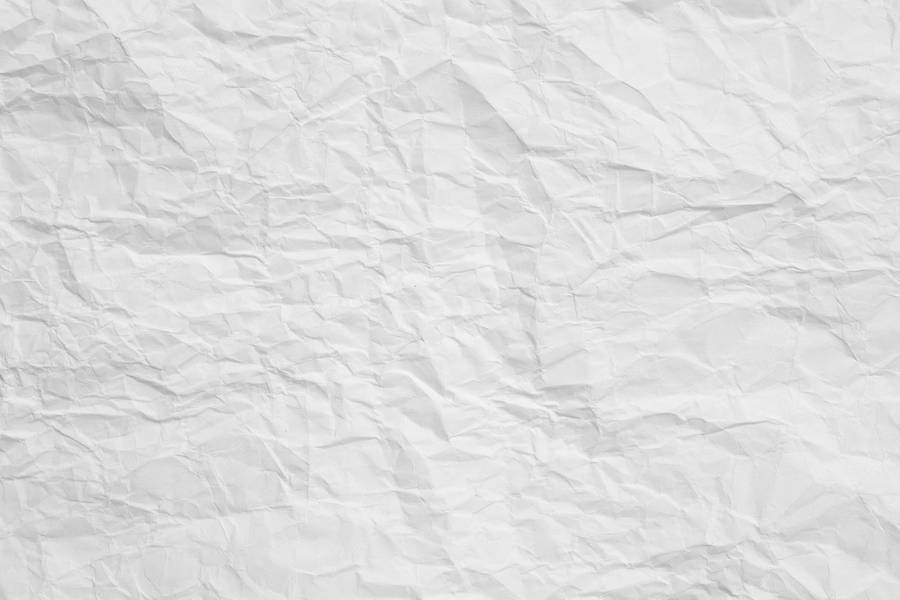 Firm White Crumpled Paper Wallpaper