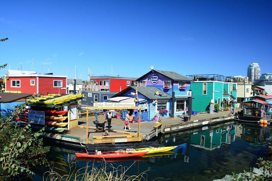 Fishermans Wharf Park Victoria Wallpaper