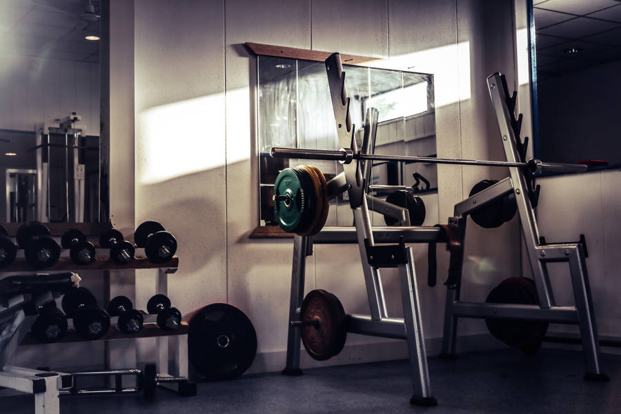 Fitness Gym And Equipment Photography Wallpaper
