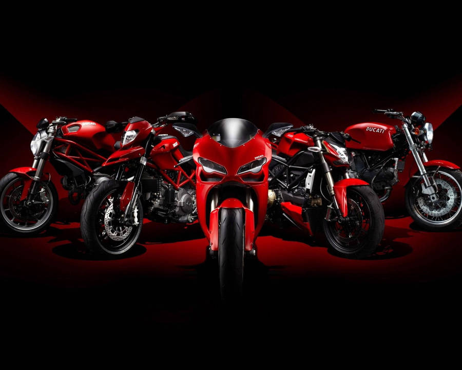 Five 1920x1080 Motorcycle Ducati Wallpaper