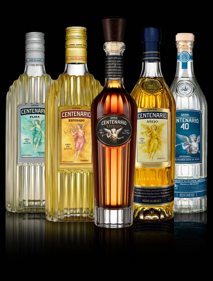 Five Gran Centenario Tequila Collections Wallpaper