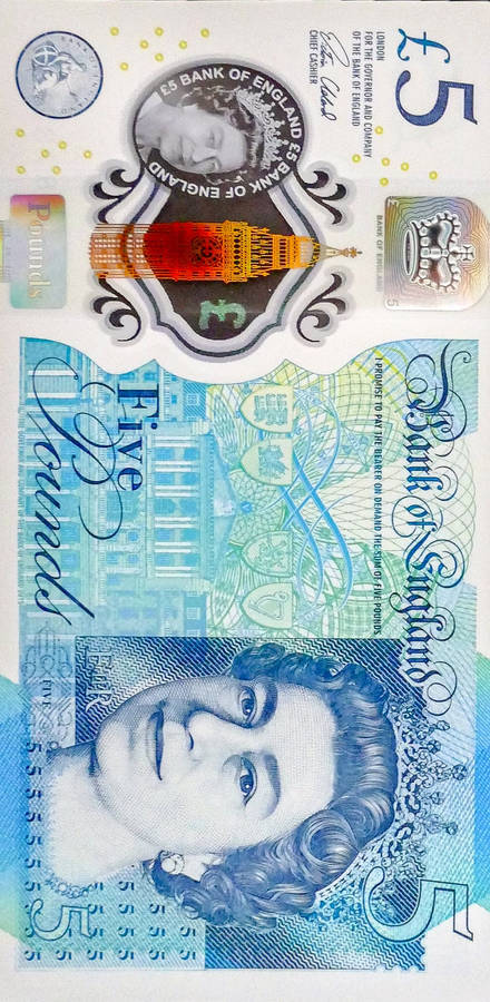 Five Pounds Money Iphone Wallpaper