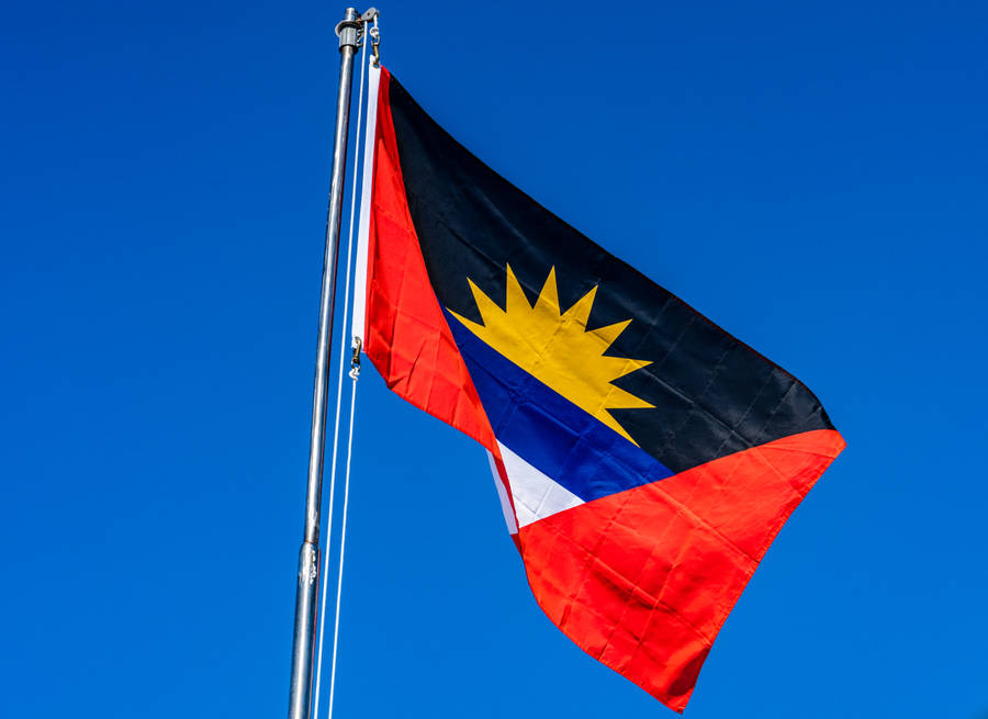 Flag Of Antigua And Barbuda Wallpaper