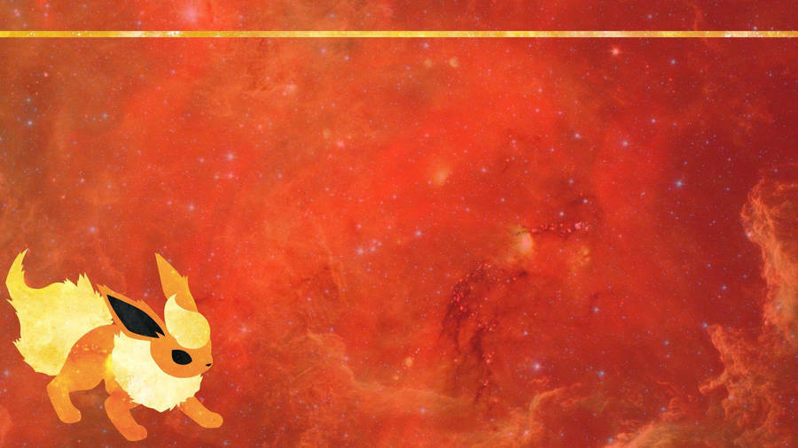 Flareon, The Flame Pokémon - Pokémon Universe Wallpaper