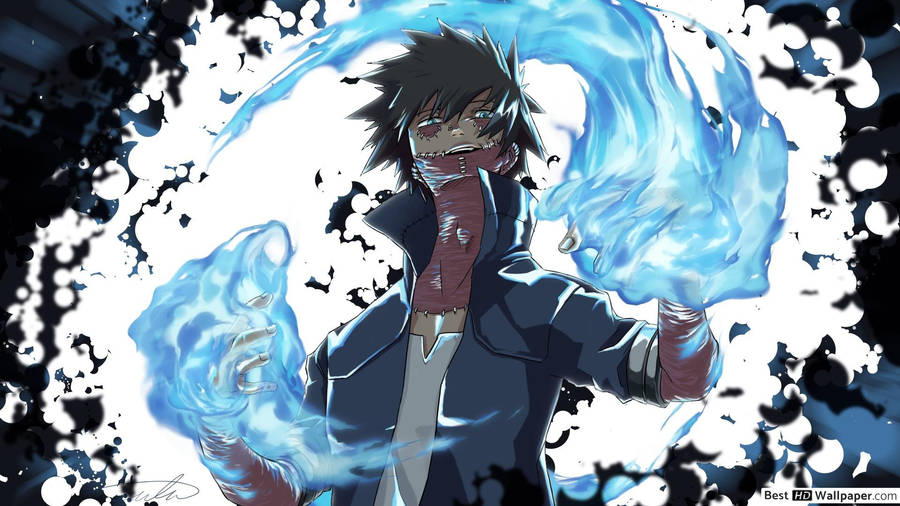 Flashfire Fist Dabi Wallpaper