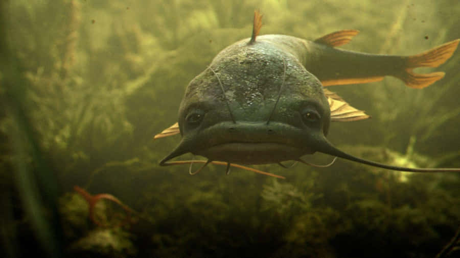 Flat-headed Red Tail Catfish Wallpaper