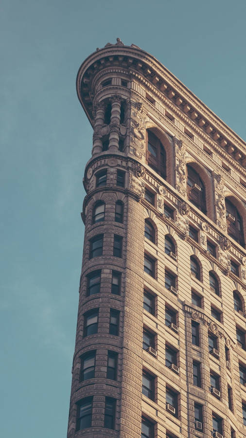 Flatiron Building Three Large Windows Wallpaper