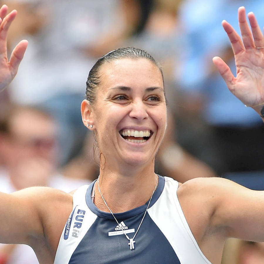 Flavia Pennetta Portrait Shot Wallpaper