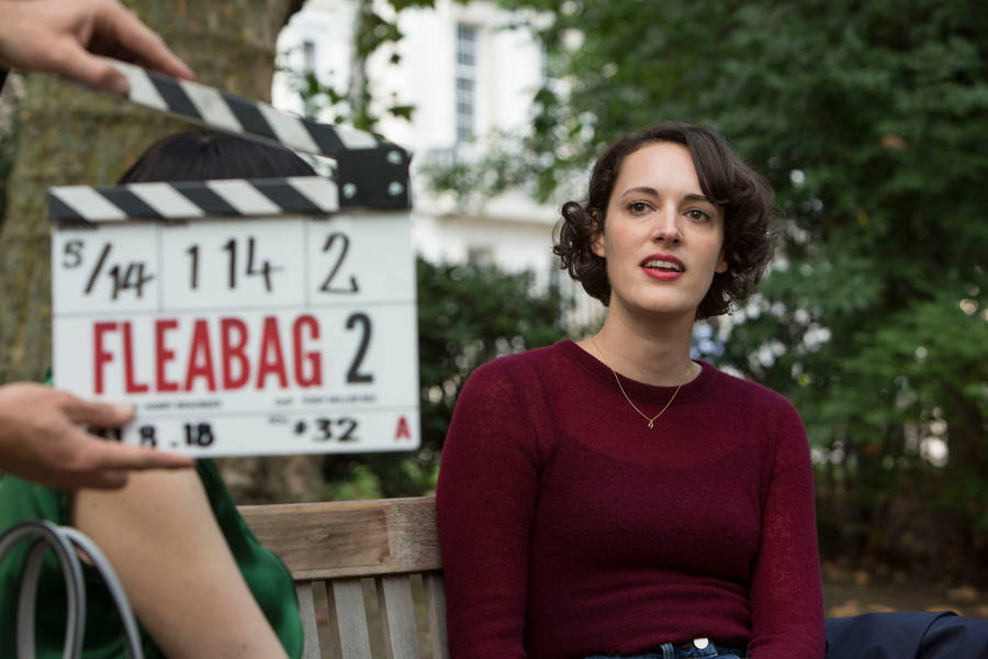 Fleabag Season 2 Clapperboard Wallpaper