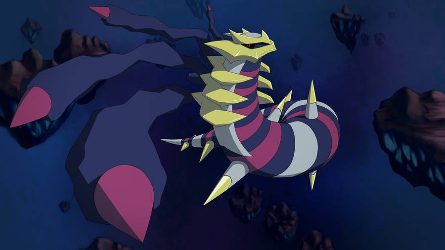 Floating Giratina Wallpaper