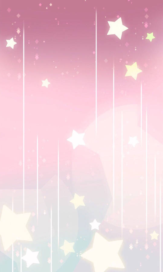 Floating Stars Cute Tablet Theme Wallpaper