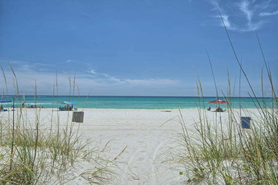 Florida White Sand 1920x1080 Hd Beach Desktop Wallpaper