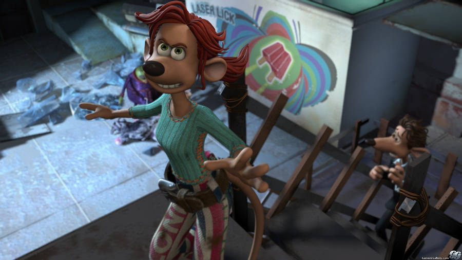 Flushed Away Fierce And Cool Rita Wallpaper