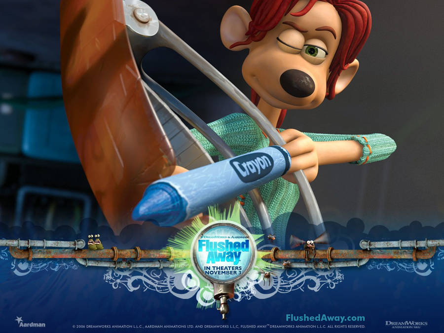 Flushed Away Rita Archery Wallpaper