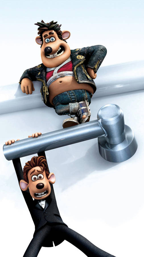 Flushed Away Roddy Hanging Wallpaper