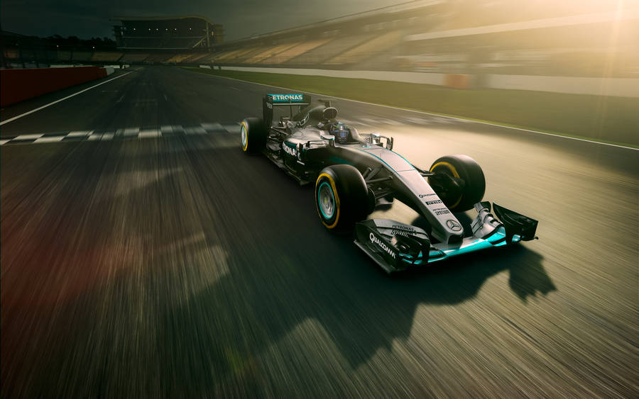 Focus Photography F1 Racing Car Wallpaper