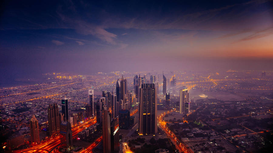 Foggy Morning In Dubai 4k Wallpaper