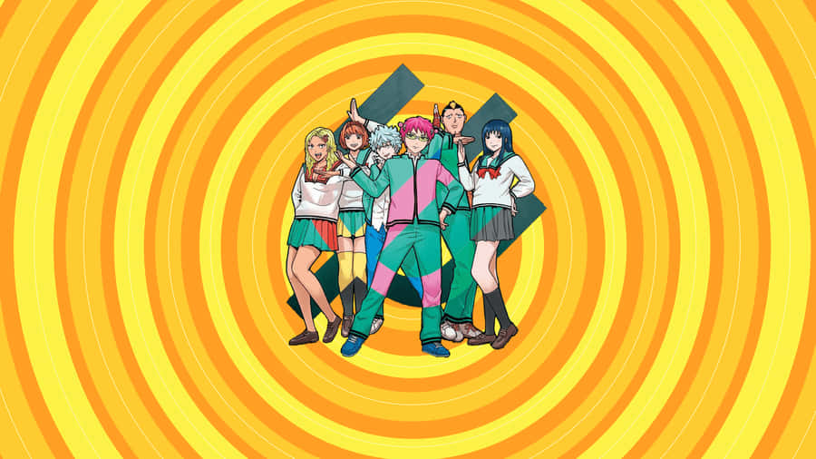 Follow Saiki K As He Navigates Through The Disaster That Is His Daily Life! Wallpaper