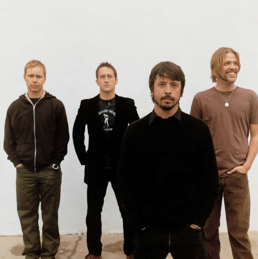 Foo Fighters Band Portrait Wallpaper