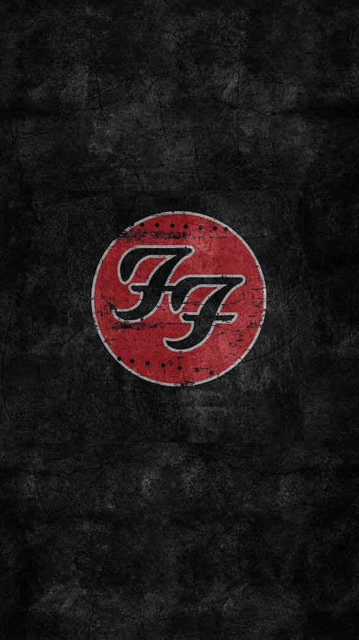 Foo Fighters Logoon Black Background.jpg Wallpaper