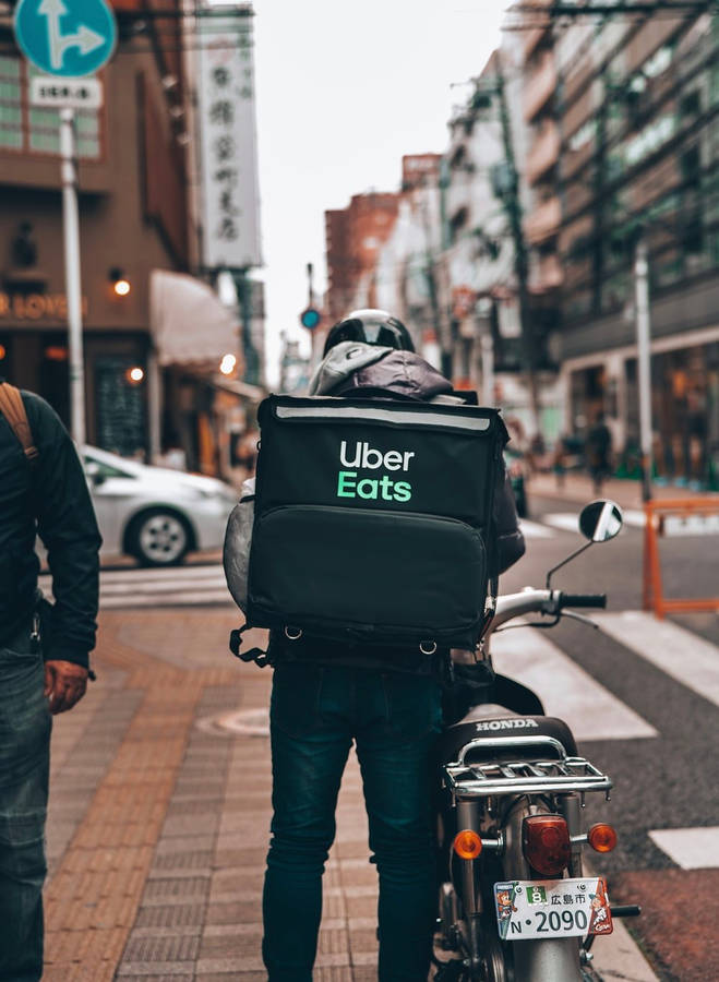 Food Delivery Uber Eats Wallpaper