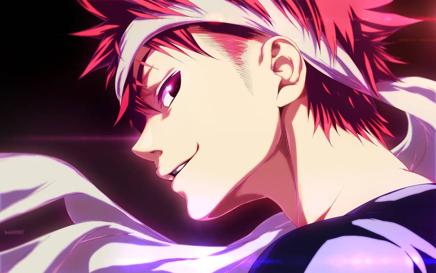 Food Wars Shokugeki No Soma Close-up Wallpaper